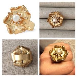 🆕 S&D Charlotte Pearl Ring (New in Box)